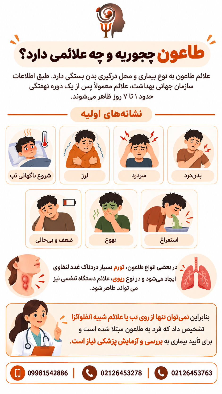 طاعون چجوریه و چه علائمی دارد؟